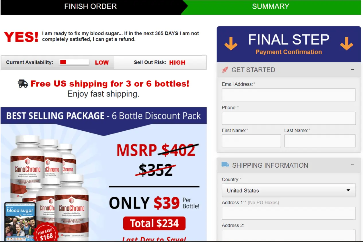 cinnachroma shopping cart